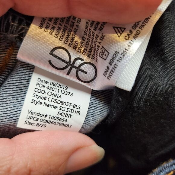 Social Standard by Sanctuary Jeans High Rise Skinny Sz 8 / 29 - Picture 10 of 14